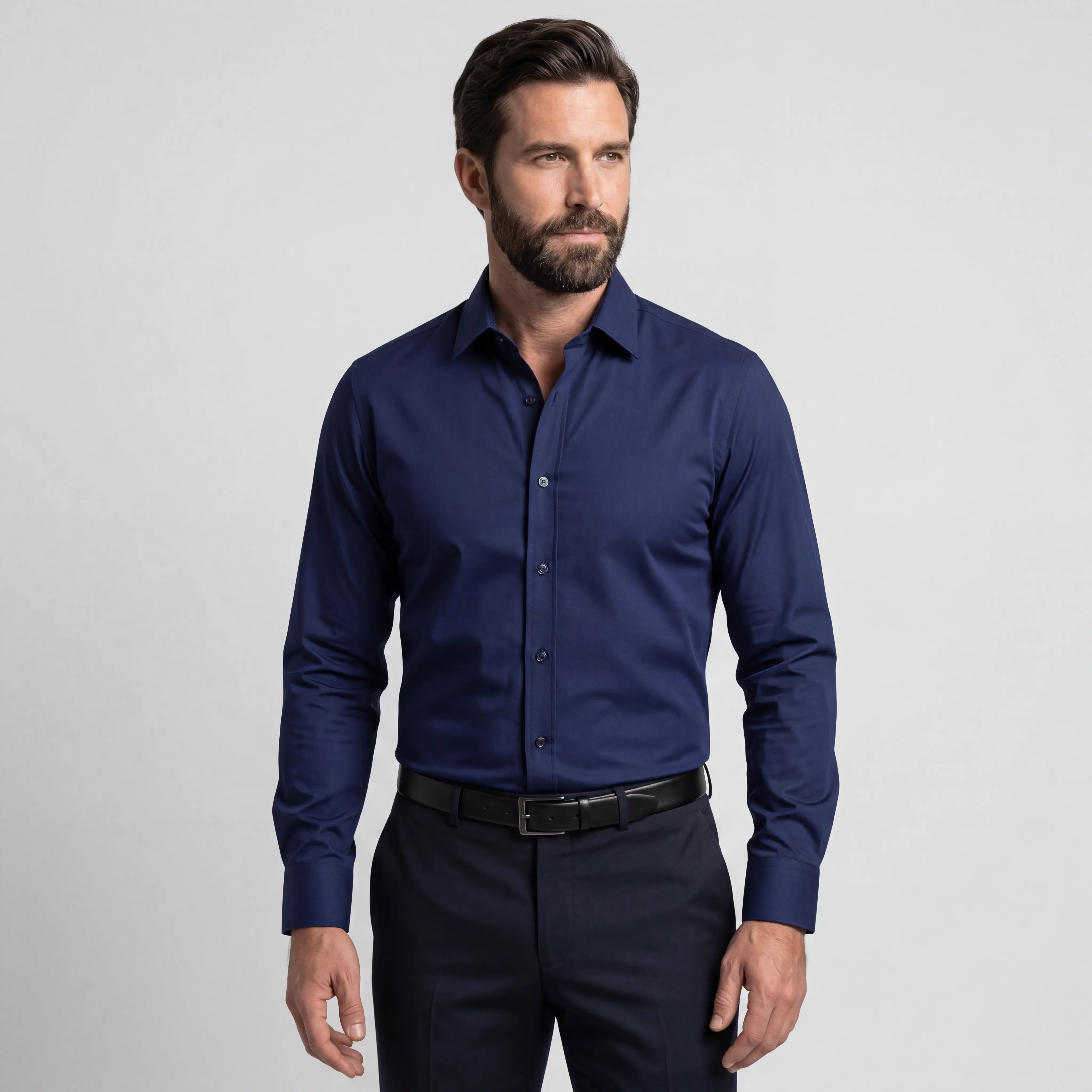 Chemise Infroissable à Coupe Ajustée - Image 10
