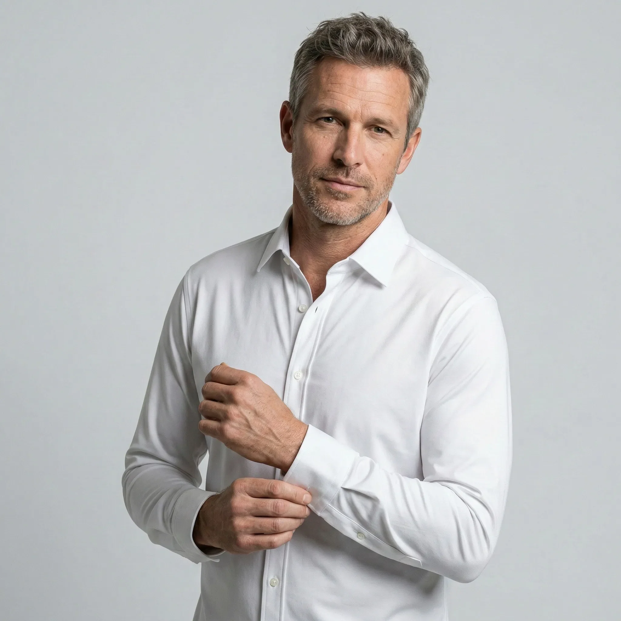 Chemise Infroissable à Coupe Ajustée - Image 5