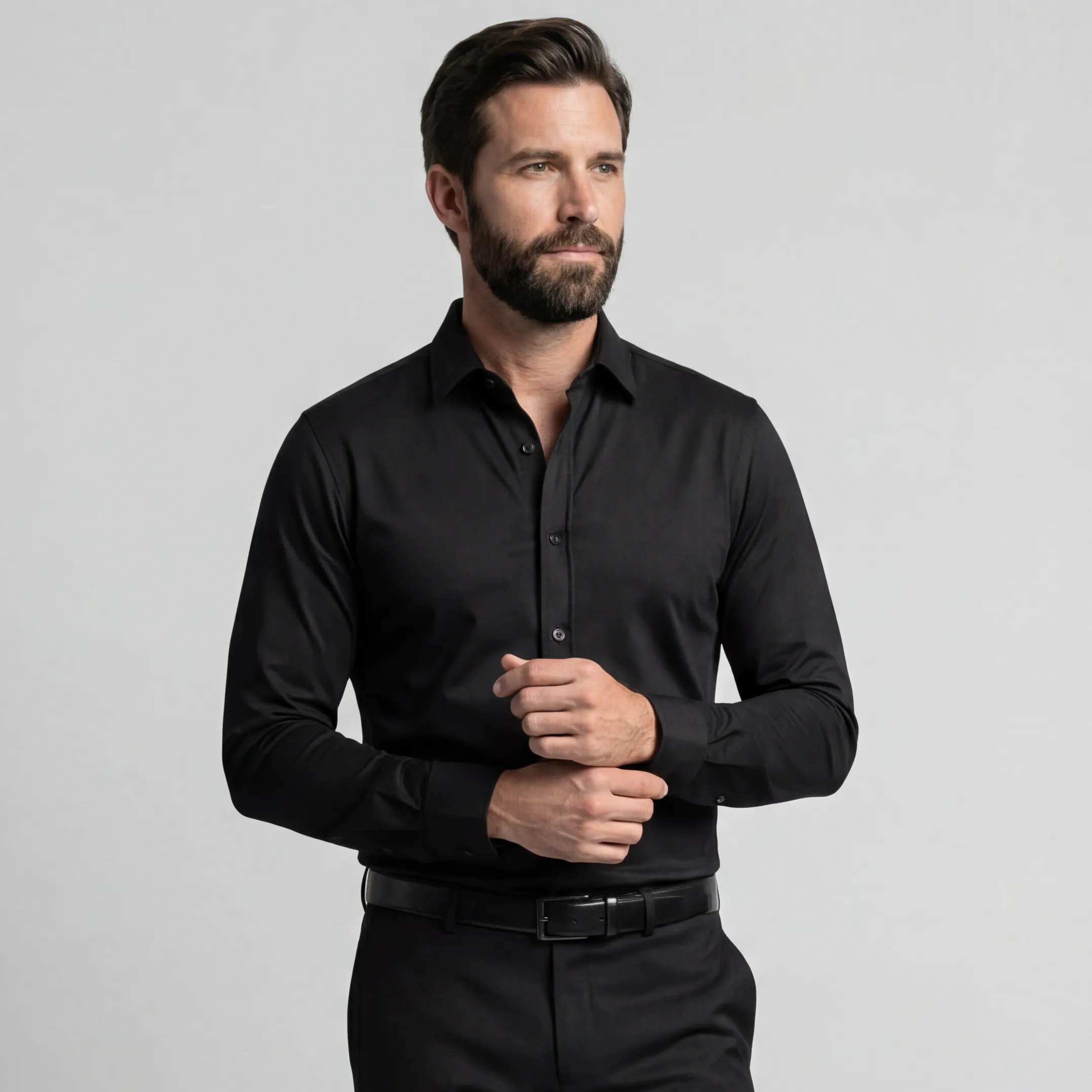 Chemise Infroissable à Coupe Ajustée - Image 6