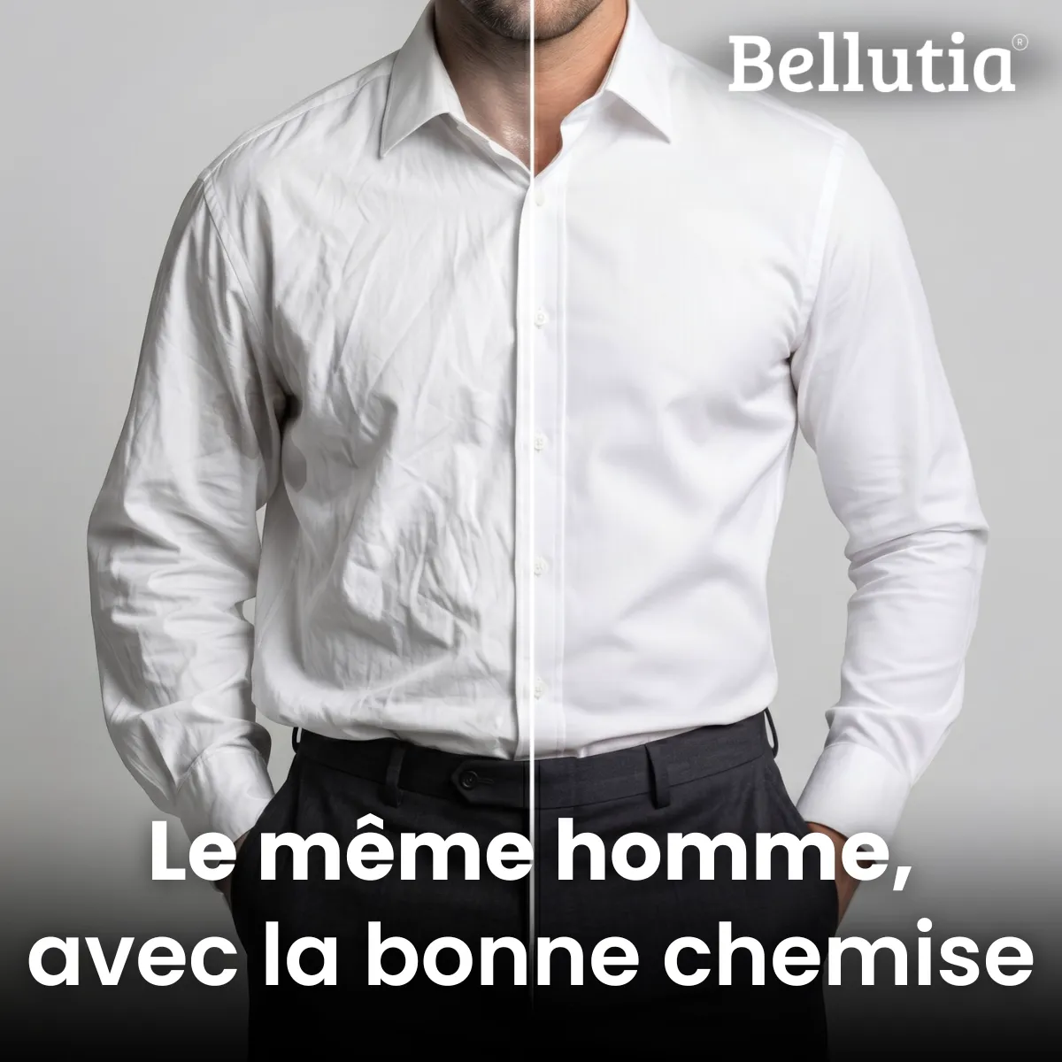 Chemise Infroissable à Coupe Ajustée - Image 7